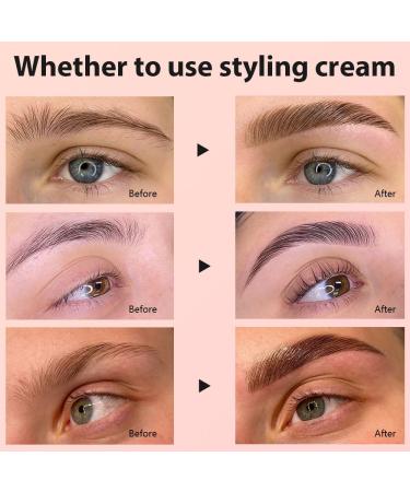 Soap Brows Kit - 2Pcs Eyebrow Freeze Wax & Long-lasting Clear Tint Gel | Waterproof Eyebrow Makeup Balm | International Shipping Available - Buy Online on GoSupps.com
