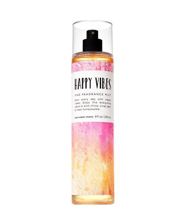 Bath and Body Works Fine Happy Vibes Fragrance Mist 8 Fluid Ounce