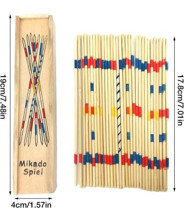 BAOK 5 Pcs Wooden Pickup Sticks - Classic Educational Toy for Kids | 31 Piece Set for Early Development - Buy Online on GoSupps.com