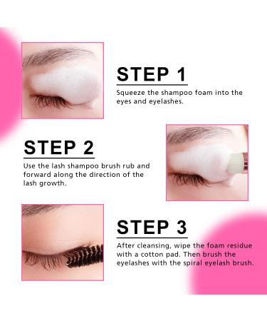 TDANCE Eyelash Extension Cleanser & Brush 60ml | Unscented Shampoo for Extensions & Natural Lashes | Oil Paraben Sulfate Free | Professional & Home Use - Buy Online on GoSupps.com