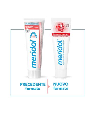 Meridol Toothpaste Complete Protection - 75 ml | Effective Oral Care for Healthy Gums | International Shipping Available - Buy Online on GoSupps.com