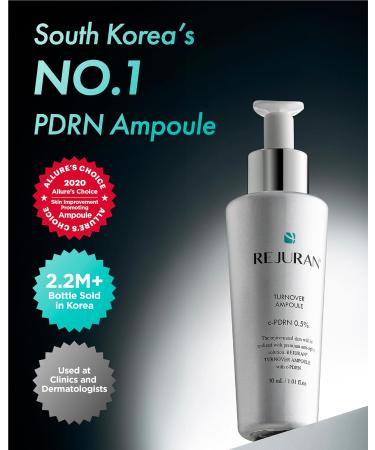 Rejuran Healer Turnover Ampoule - Powerful Anti-Aging Serum with c-PDRN & Hyaluronic Acid for Face & Neck - Buy Online on GoSupps.com