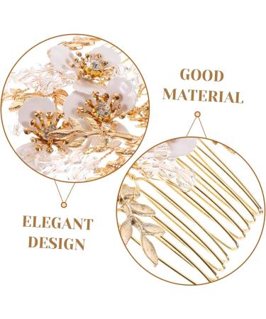 ABOOFAN Hair Combs for Women Decorative Hair Comb Wedding Hair Combs for Wedding Fairy Jewelry for Women Wedding Hair Clip Decorative Hair Comb Accessories Zinc Alloy Bride Dress - Buy Online on GoSupps.com