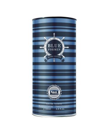 Hybrid & Company Blue For Men Ultra Edition For Men Eau De Toilette Vaporisateur Natural Spray 3.4 Fl Oz BLUE FOR MEN ULTRA EDITION 3.4 Fl Oz (Pack of 1) - Buy Online on GoSupps.com