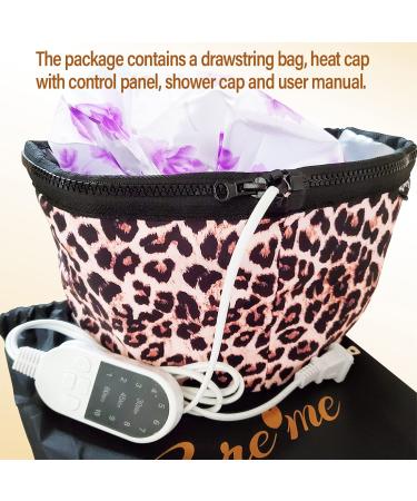 Electric Thermal Heat Cap for Deep Conditioning - Nourishing Hair Therapy Moisturizes & Repairs Dry Damaged Hair for Smooth Shiny Results - International Shipping Available - Buy Online on GoSupps.com