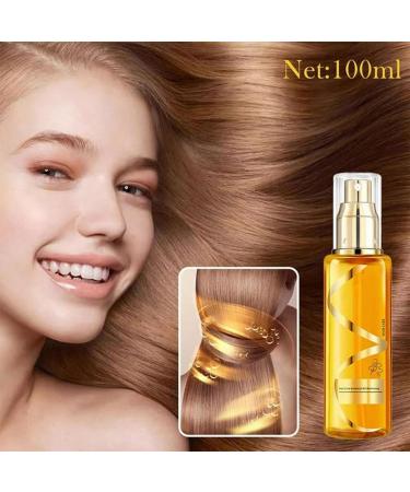 Moisturizing & Strengthening Silky Hair Oil | Hydrating Leave-In Treatment & Protein Repair Spray | 3.38oz for Frizzy Hair - Buy Online on GoSupps.com