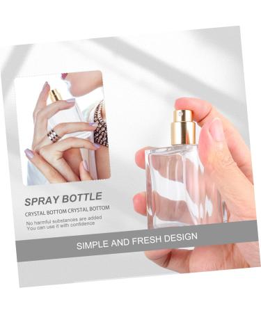 FRCOLOR 1pc Perfume Spray Bottle Travel Container Frosted Spray Bottle Mist Spray Bottle Pump Spray Bottle Perfume Holder Mini Perfume Bottle White Travel Bottle Glass Diamond - Buy Online on GoSupps.com