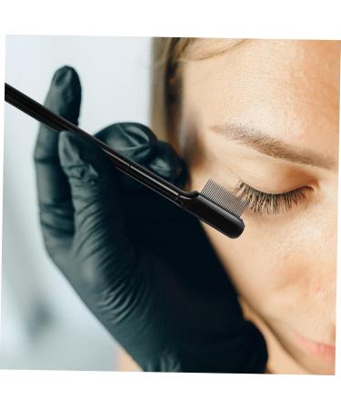 NUSITOU 1 Set Eyelash Comb Eyebrow Trimming Comb Makeup Gadgets Lash Applicator Metal Brow Separator Black Makeup Tool Eyelash Brush Eyebrow Comb Woman Steel Needle Eyebrow Brush Cosmetic - Buy Online on GoSupps.com