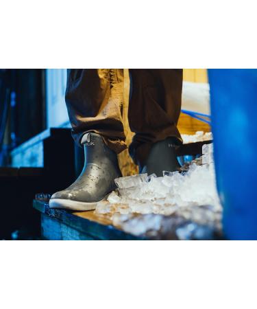 HUK Mens Rogue Wave Shoe | High Performance Fishing & Deck Boots | Rain Boots for Lakes | Titanium Blue Size 13 - Buy Online on GoSupps.com