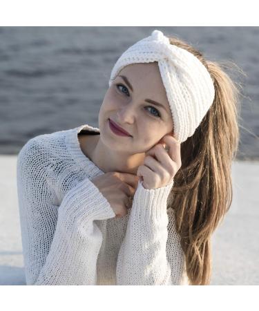 Shop Dreshow Winter Crochet Headband Set for Women - 6 Pack Knitted Ear Warmers | Stylish & Comfortable Hair Bands for Cold Weather - Buy Online on GoSupps.com