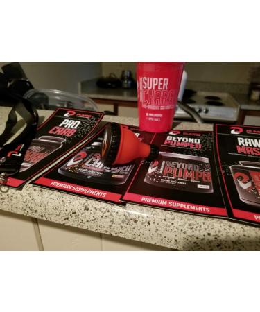 PUMPD Labs Fill 'N Go Supplement Funnel (2 Pack) - Easy to Use & Clean | Dishwasher Safe | Portable & Convenient | Includes Keyring for Gym Bag or Keychain - Buy Online on GoSupps.com