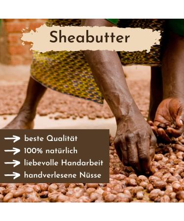 Nakobe Shea Butter 100% Pure & Natural - Certified - Unrefined & Cold Pressed - 100g - Decay Butter - Buy Online on GoSupps.com
