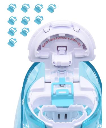 KTCEFE Silicone Pods Refills Accessories for Navage Nasal Care Simple Operation - 10 Packs (Blue) - Buy Online on GoSupps.com
