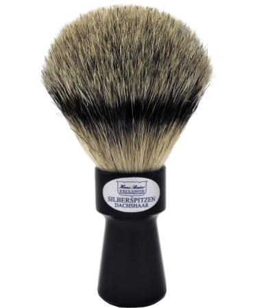 Hans Baier Exclusive shaving brush metal black matt