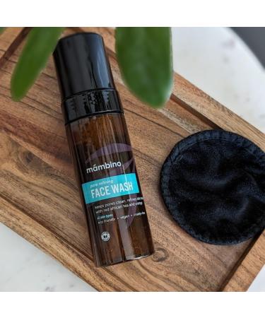 Mambino Organics Pore Refining Foaming Cleanser Red African Tea & Sweet Orange Gentle Face Wash & Facial Cleanser for Daily Skincare Pore Cleanser 5.5 fl oz 1-Pack 1-Pack Foaming Cleanser - Buy Online on GoSupps.com