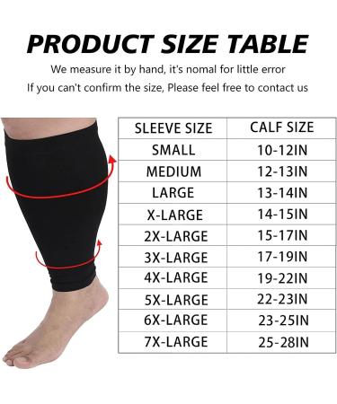Leg Compression Sleeve for Men Women & Youth - Calf Support for Shin Splints Ideal for Running Basketball Football & Cycling - Buy Online on GoSupps.com