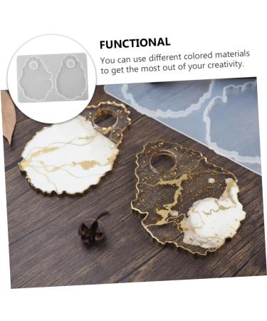NUOBESTY Pallet Mold Epoxy Resin Silicone Molds Diy Ashtray Mold Diy Tool Practical Mould Paint Board Pigment White 19.7X13.2CM - Buy Online on GoSupps.com