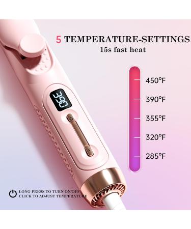 2-in-1 Hair Straightener and Curler - 360 Airflow Styler with 20M Negative Ions LED Display Auto Off & Dual Voltage - Buy Online on GoSupps.com