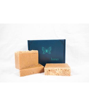 Handmade Rejuvenating Bar Soap | Cleansing Manzanilla Facial Soap | Chamomile & Goat Milk Honey Oatmeal Soap for Smooth Skin - Buy Online on GoSupps.com