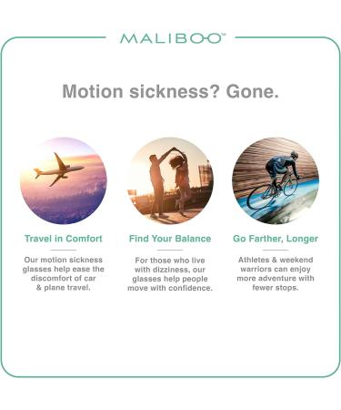 Maliboo Anti-Motion Sickness Glasses - Liquid Lens Frameless - Buy Online on GoSupps.com