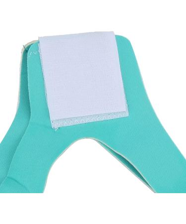Adults Breathable Anti-Snoring Chin Strap with Jaw Support Belt - Blue Green - Buy Online on GoSupps.com