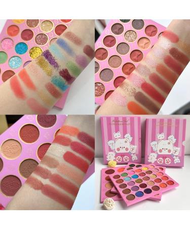 Buy VERONNI 72 Color Eyeshadow Palette - Triple Layers Matte & Micro Shimmer for All-in-One Makeup - International Shipping Available - Buy Online on GoSupps.com