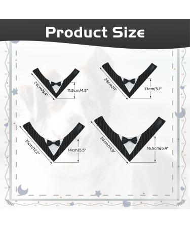 Maustlie Dogs Smoking Bandana - Adjustable Pet Triangle Scarf for Weddings & Birthdays | Stylish Black Stripe Design - Buy Online on GoSupps.com