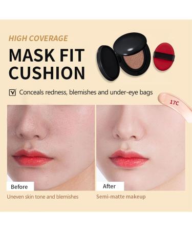  laxreheye Cushion Makeup Concealer Nourishing Corrective Cream | Full Coverage | For Business Trips Beach Camping Outdoor Activities School Parties Bridal Makeup - Buy Online on GoSupps.com