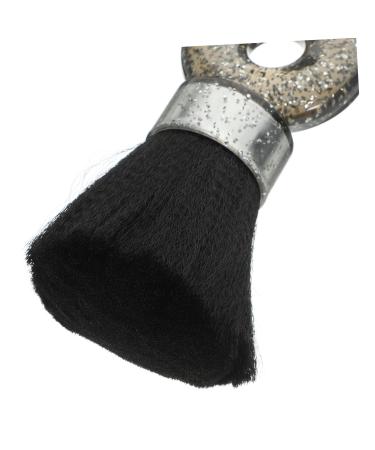 Buy Mikinona Broken Hair Brush & Shaving Brush - Professional Barber Tool for Beard Care & Styling - 8.5x3.5x14.5cm Black - International Shipping Available - Buy Online on GoSupps.com