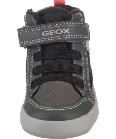 Geox Boy's B Gisli B Sneakers - 5 UK Child - Dk Grey/Black - Buy Online on GoSupps.com