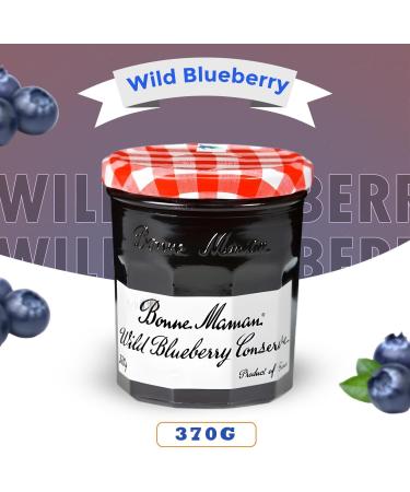 Bonne Maman Jam Pick N Mix - Create Custom Jam Combo with 11+ Flavours | Wild Blueberry Damson Plum Strawberry Conserve Blackcurrant Conserve | Jam Gift Set for Jam Lovers - Pack of 4 - Buy Online on GoSupps.com