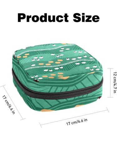 Sanitary Napkin Storage Bag Portable Period Bag for Women Teen Girls Sheep Grassland Pattern Menstrual Cup Pouch Nursing Pad Holder (Multicolor) Color 1 - Buy Online on GoSupps.com