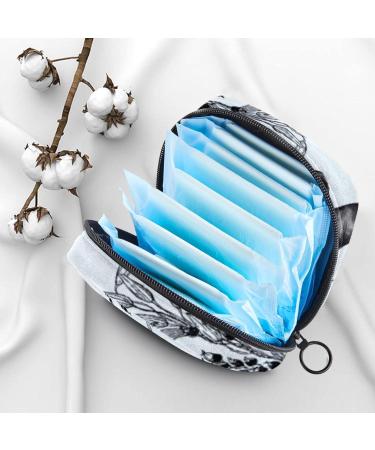 Buy Wildlife Animal Horse Menstrual Pad Bag Stylish & Functional Storage for Teens & Women | Zip Pocket for Menstruation Pads & Cups - Buy Online on GoSupps.com
