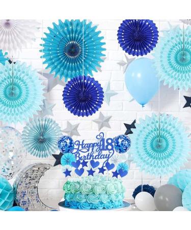 Cake Decoration 18th Birthday Navy Blue Girl Boy 18 Years Birthday Cake Decoration Happy Birthday 18th Glitter Cake Topper 18th Cake Decoration Birthday Happy 18th Birthday Cake Decoration 18th Deep Blue18 - Buy Online on GoSupps.com