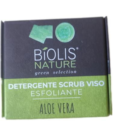  BIOLIS NATURE Exfoliating facial scrub cleanser with Aloe Vera green 6 x 106g - Buy Online on GoSupps.com