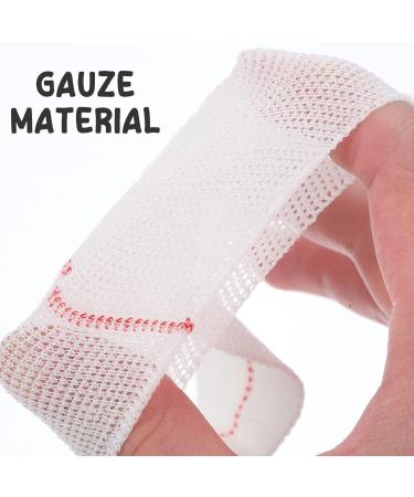 GLEAVI Tubular Gauze Dressing 100x10.7CM Elastic Non-Stick First Aid Tape for Emergency Use Yellow Cotton Gauze Pad & Sponge Wrap - Buy Online on GoSupps.com