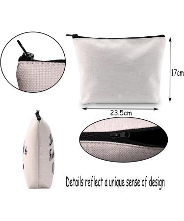 Meikiup Air Stewardess Makeup Bag | Perfect Flight Attendant Gifts & Aviation Accessories | Smartest Women's Travel Zipper Cosmetic Bag - Buy Online on GoSupps.com
