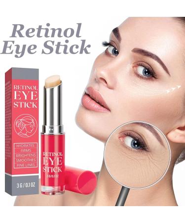 Retinol Eye Cream Retinol Eye Stick for Dark Circles Puffiness Reduces Fine Lines and Dark Circles Under Eye Cream Eye Balm Stick for Women (1 Piece) - Buy Online on GoSupps.com