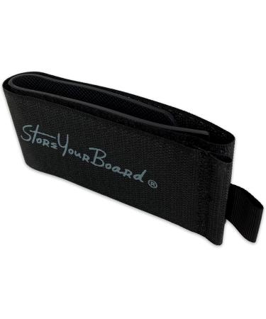 StoreYourBoard Mountain Essential Ski Wrap Straps - 4 Pack - Universal Fit - Hook and Loop Fasteners - Black - Buy Online on GoSupps.com