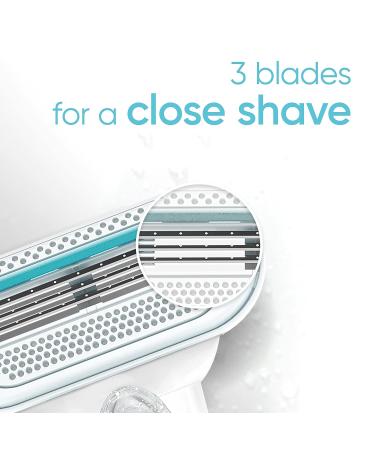 Gillette Venus Smooth Sensitive Women's Razor Blades - 4 Refills | Gentle and Effective Shaving - Buy Online on GoSupps.com