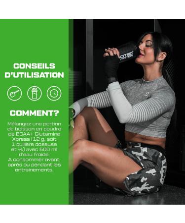 Scitec Nutrition BCAA + Glutamine Xpress - Essential Amino Acid Blend - with 5g BCAAs 2:1:1-5g Glutamine - Enriched with Taurine 600g Watermelon - Buy Online on GoSupps.com