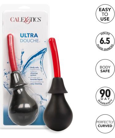 California Exotic Novelties Ultra Douche - Premium Black Douche for Intimate Cleansing | International Shipping Available - Buy Online on GoSupps.com