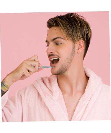 Ipetboom Nose Hair Clip - Stainless Steel Nasal Hair Remover & Eyebrow Plucker for Men | Gold & Silver Hair Tools | 9.7x1x0.8CM - Buy Online on GoSupps.com