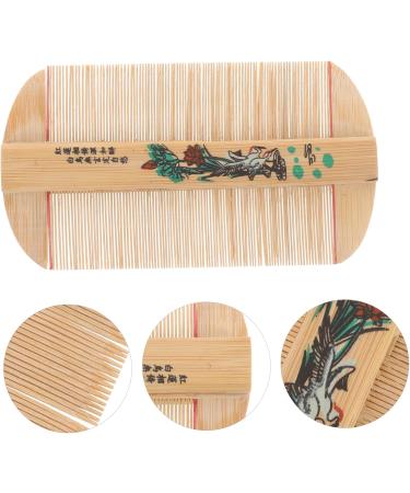 Abaodam 2 pi ces Peigne Bambou Dense Peigne Portable Multifonction pour Soin Du Chevelu Massage et limination des Pellicules L ger pour Gar on Fille et Adultes - Buy Online on GoSupps.com