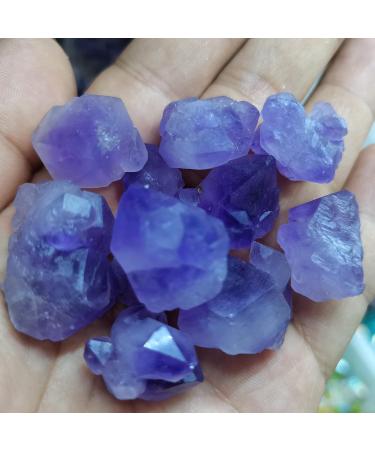 Gemstones for Decoration 50/100g Natural Amethyst Raw Quartz Small Cluster Stone Crystal Point Home Decor Raw Crystals Aura Crystal ZJGIDTEM (Size : 100g) - Buy Online on GoSupps.com