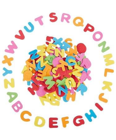 1300 Pieces Small Foam Letters Stickers for Crafts  50 Sets of 0.87 Self-Adhesive A-Z Alphabet Letters (6 Assorted Colors)
