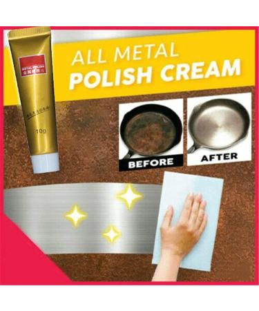 Metal Polishing Cream 2022 New Metal Polishing Paste Fixini All Metal Polish Cream Markforlove Metal Cleaning Paste Ultimate Metal Polish Cream Stainless Steel Cleaner Rust Remover (3) - Buy Online on GoSupps.com
