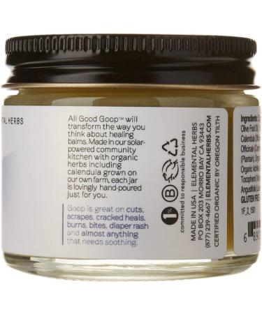 All Good Goop Calendula Ointment â€“ Chafing Cream & Dry Skin Salve (2 oz) | Chapped Lips Relief - Buy Online on GoSupps.com