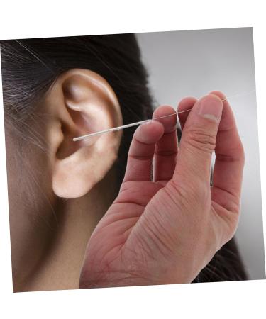 Gogogmee 10pcs Practical Ear Cleaner Reusable Earwax Picks Goose Plume Safe Ear Cleaning Tools for Home Travel for Family Use - Buy Online on GoSupps.com