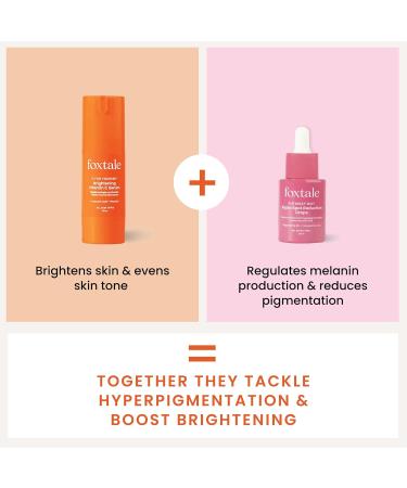 Foxtale Depigmentation Booster | Rapid Spot Reduction Drops 30 ml + Vitamin C Face Serum 30 ml - Buy Online on GoSupps.com